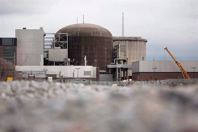 The Pickering Nuclear Generating Station in Pickering, Ont. is pictured on March 16, 2011.