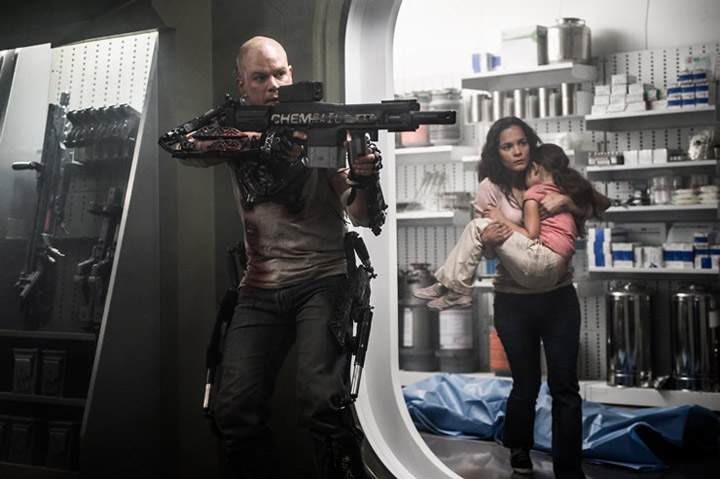 Matt Damon stars in 'Elysium.'.