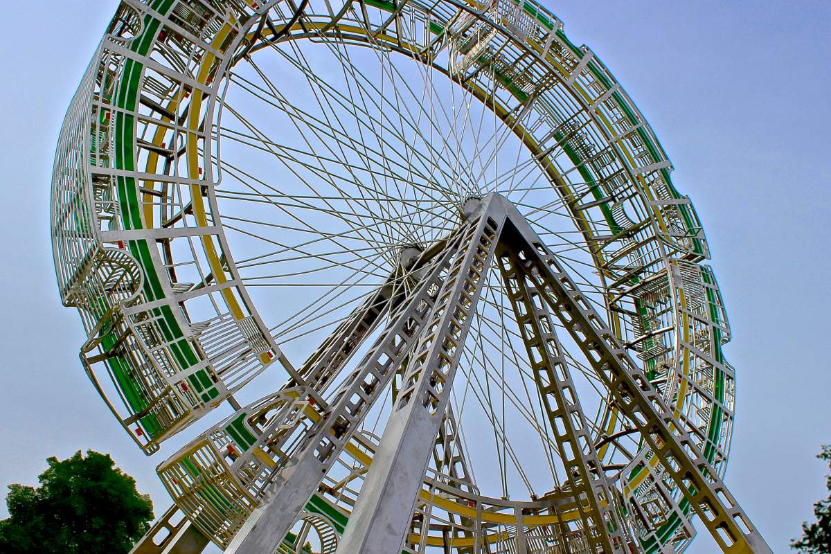 A ferris wheel 18 meters will be built at the future crossroads Henri-Bourassa─Pie-IX Montreal-Nord.