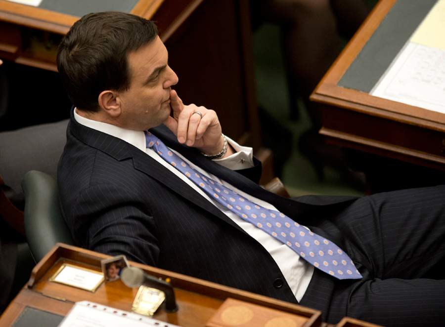 Ontario's Progressive Conservatives say a police raid to find deleted emails from senior Liberals on cancelled gas plants shows the extent of the attempt to cover up the $1.1 billion scandal.
