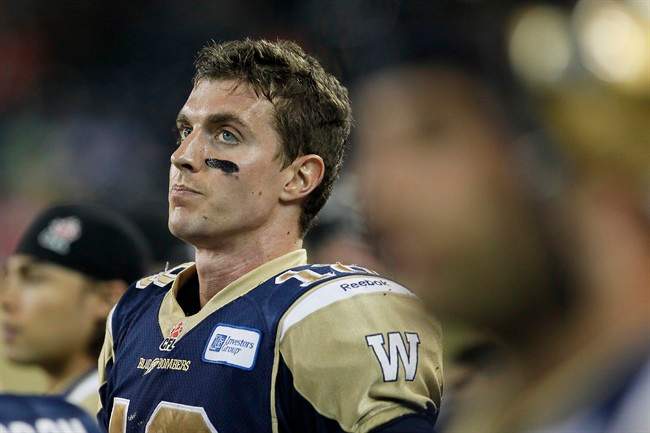 The Winnipeg Blue Bombers have released quarterback Justin Goltz and acquired quarterback Brian Brohm from the Hamilton Tiger-Cats.