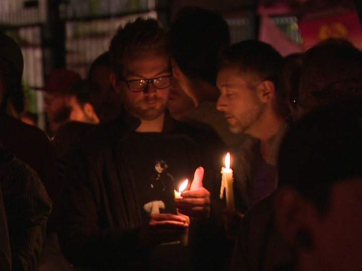 Russia gay rights protest Montreal