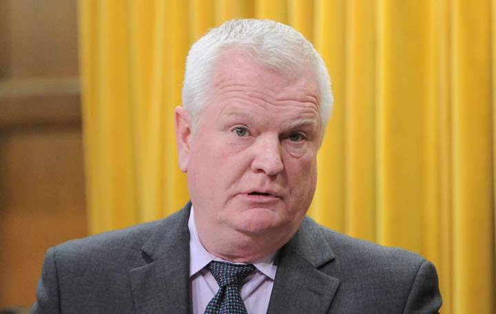 Conservative MP Merv Tweed was appointed president of a railway company on the same day he resigned as an MP.