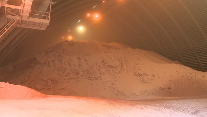Saskatchewan Premier Brad Wall urging caution over recent developments in potash industry that saw share prices plunge.