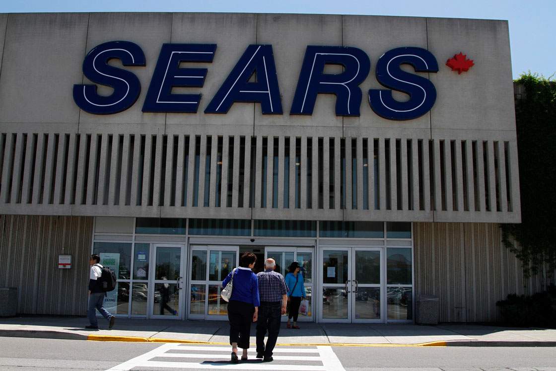 Sears Canada said Tuesday it has cut head-office jobs as part of the department store's turnaround efforts. 