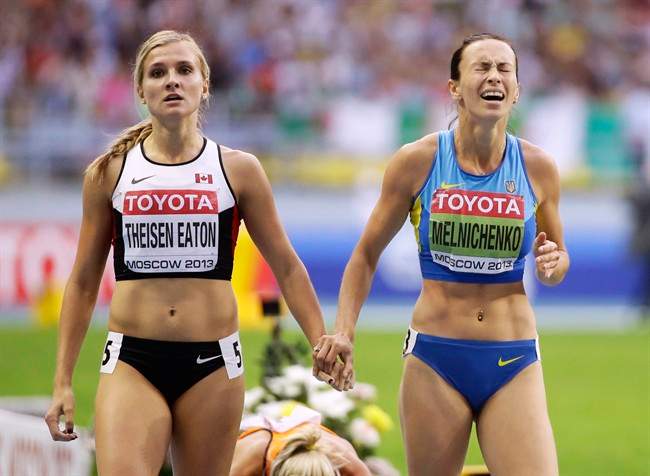 Sask.’s Theisen Eaton wins silver at world track and field championships - image