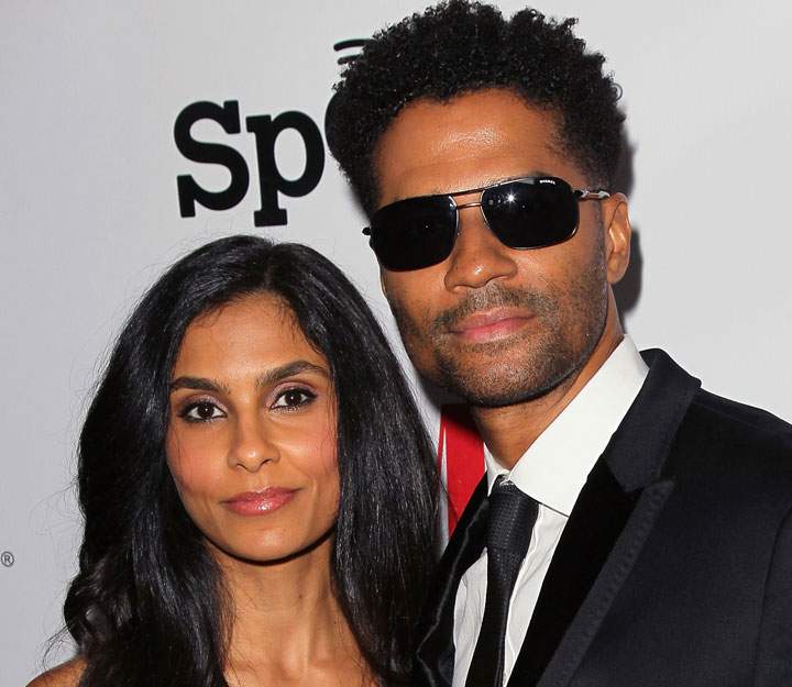 Singer Eric Benet and Manuela Testolini in September 2012. (Getty Images)