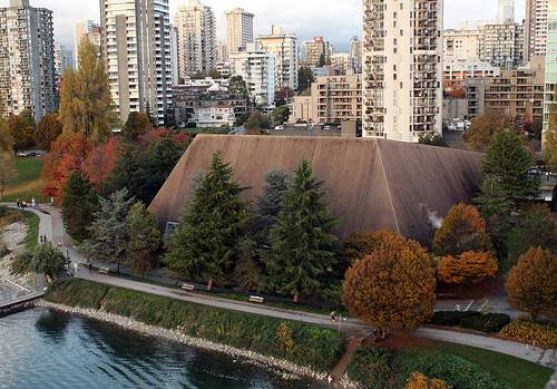 Aquatic Centre in Vancouver's West End.