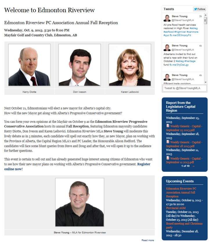 Controversial fundraiser has PCs and mayoral candidates under fire - image