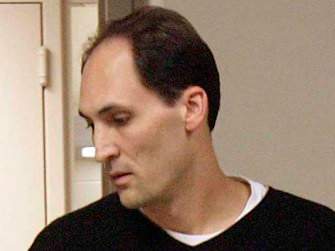 Brad Cooper is seen in the Wake County Magistrate’s office North Carolina Monday evening Oct. 27, 2008.