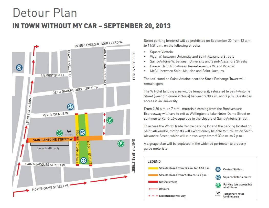 Sections of Old Montreal closed to traffic for Car-Free Day - image