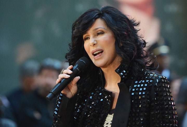 Cher, pictured on Sept. 23, 2013.
