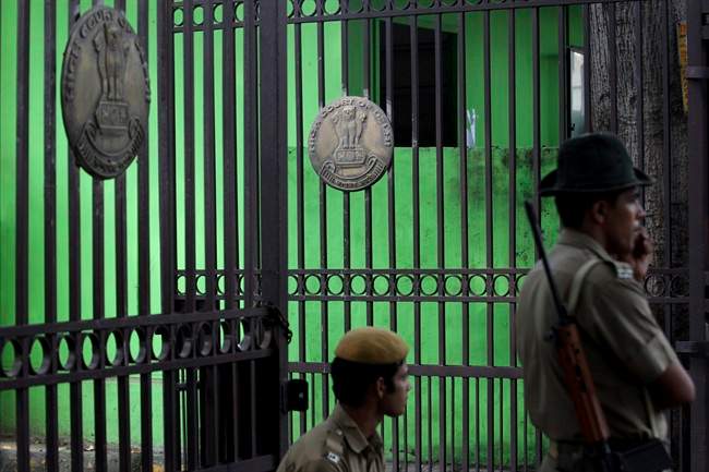 A mob stormed a prison in northeastern India, dragged away and lynched a man accused of rape, police said Friday.
