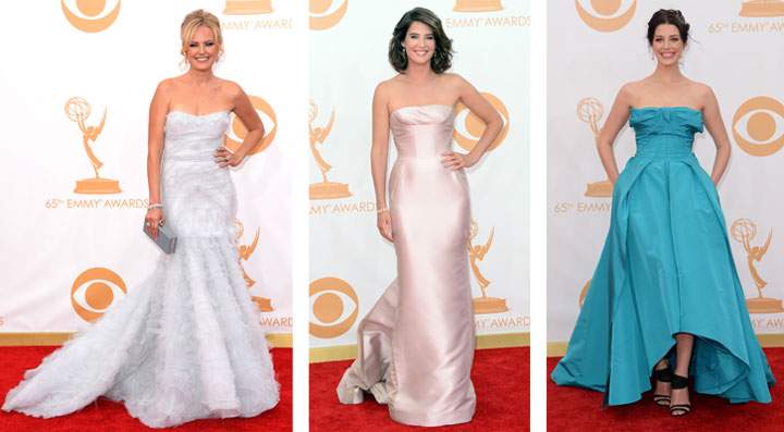 Canadians Malin Akerman, Cobie Smulders and Jessica Pare. (Getty Images)