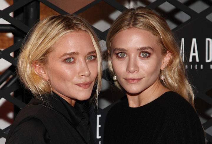 Mary-Kate Olsen and Ashley Olsen attend the Lexus Design Disrupted Fashion Event at SIR Stage 37 on September 5, 2013 in New York City. 