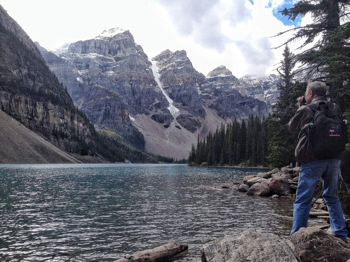 A file photo of Moraine Lake.
