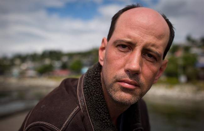 Brian Alexander, of Kamloops, B.C., is seen after an interview with The Canadian Press in White Rock, B.C., on Monday August 26, 2013. Alexander is a self-proclaimed Freeman-on-the-Land and one of a growing number of Canadian followers of the so-called "sovereign citizen" or "Natural Persons" movement. 