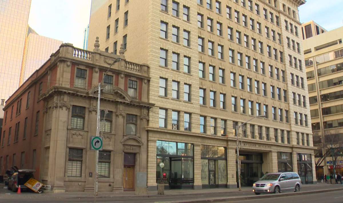 Canada Permanent Building downtown Edmonton, October 24, 2013.