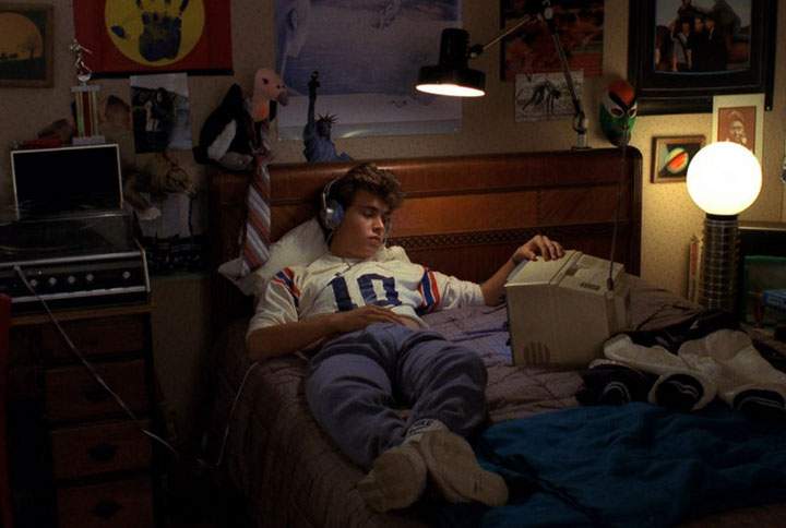 Johnny Depp in a scene from 1984’s ‘A Nightmare on Elm Street.’