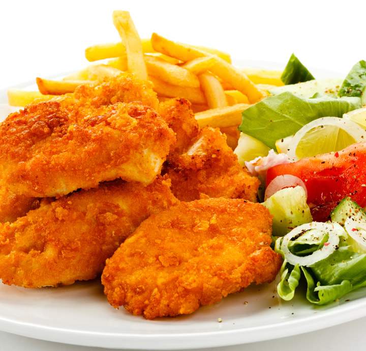 Chicken nuggets.