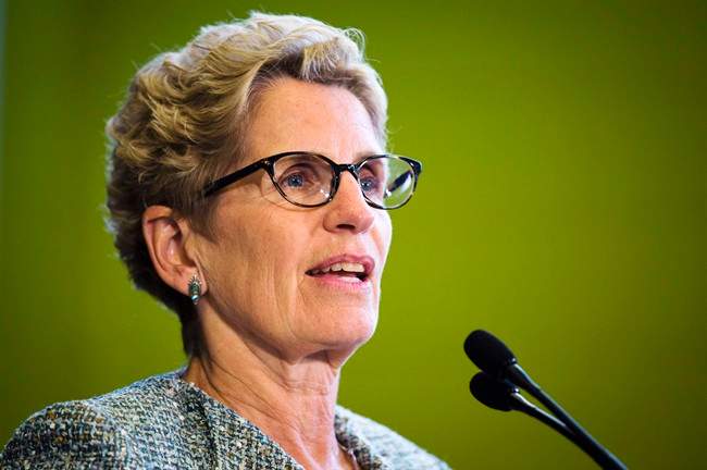 Ontario Premier Kathleen Wynne is shown in Toronto Monday, September 16, 2013.