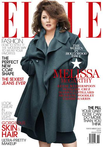 Melissa McCarthy on the cover of ‘ELLE.’