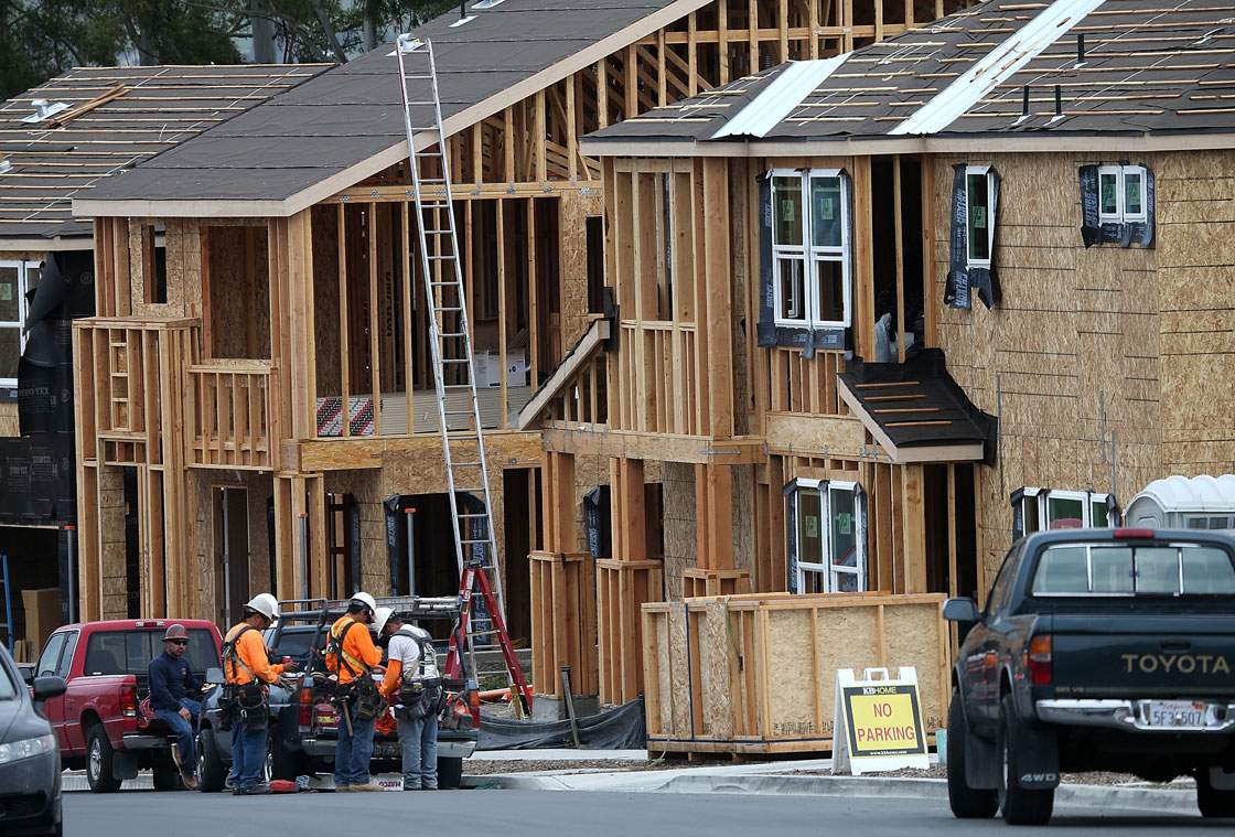 Housing construction was up in September. 