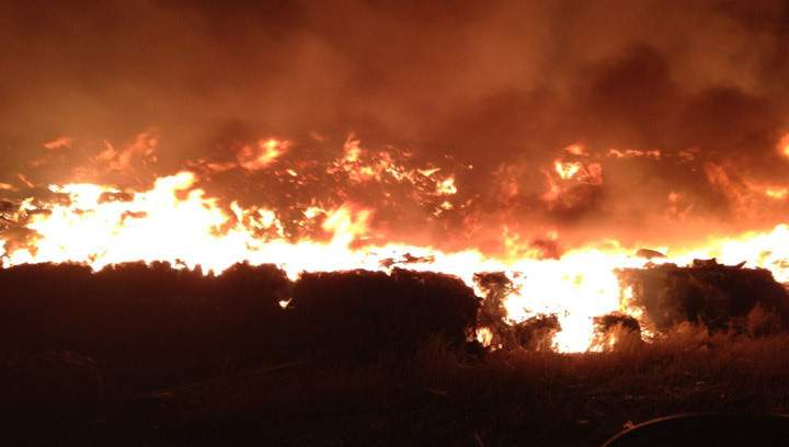 Response to landfill fire in Kindersley, Sask., has been scaled back.