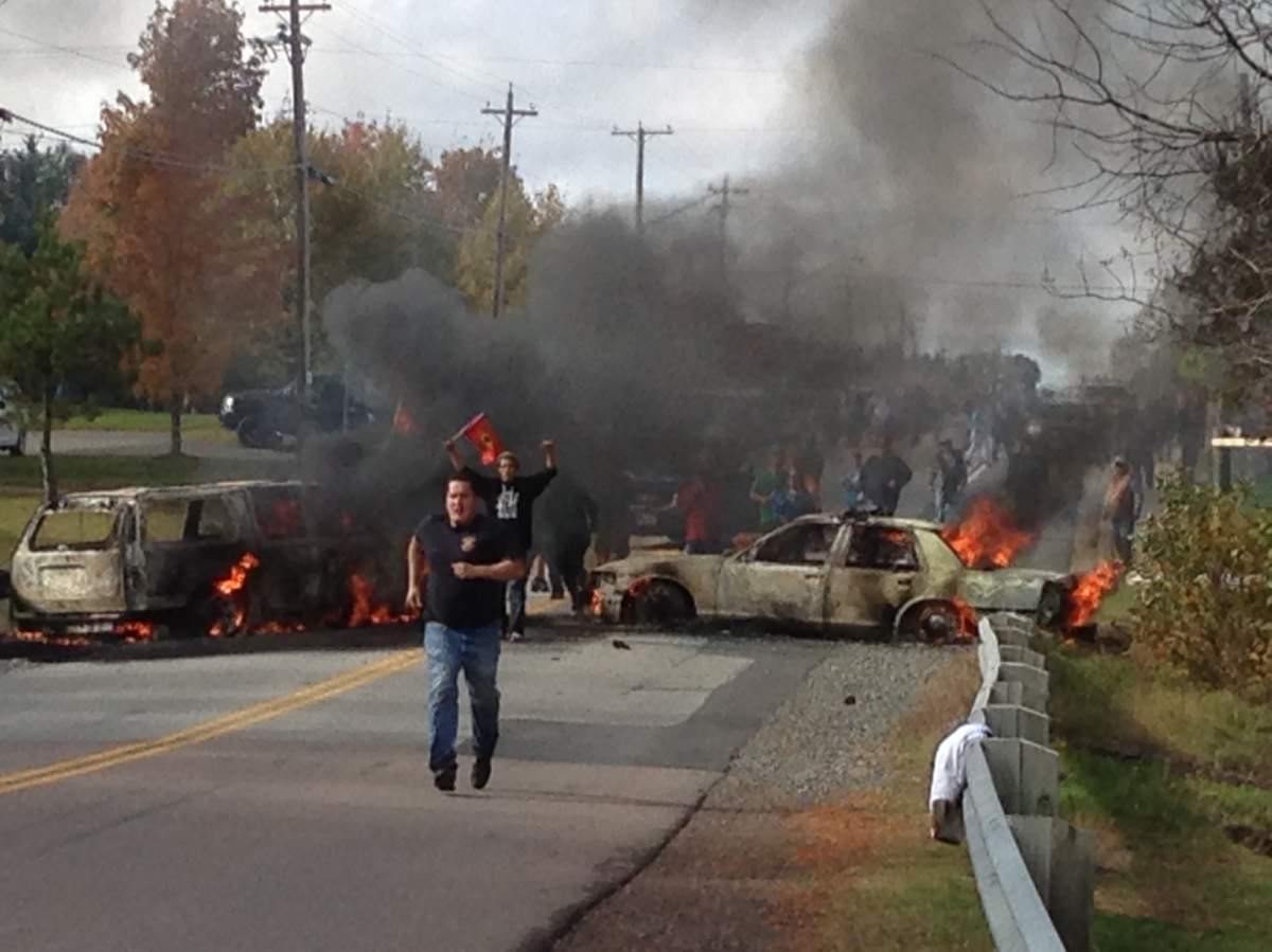 Fires in Rexton