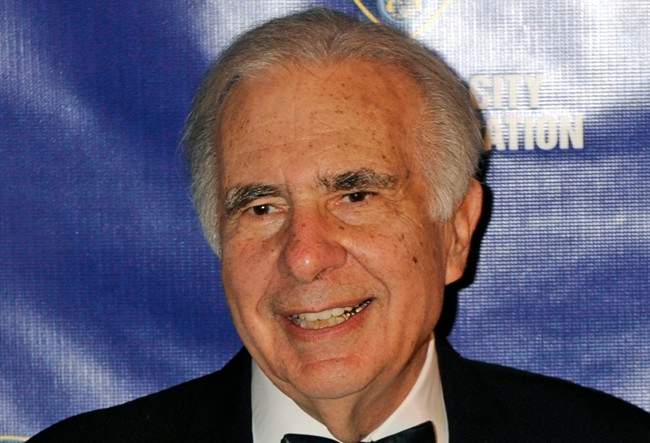 Financier Carl Icahn.