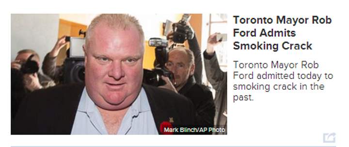 Screenshot of ABC’s homepage.