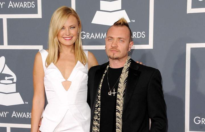 Malin Akerman and Roberto Zincone, pictured in February 2012.