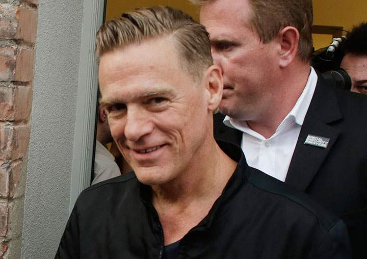 Bryan Adams, pictured in June 2013.