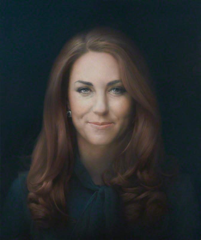 Catherine, Duchess of Cambridge by Paul Emsley | Photo Credit: National Portrait Gallery, London.