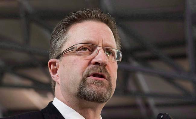 Chuck Strahl is pictured in Ottawa on February 3, 2011. THE CANADIAN PRESS/Adrian Wyld.