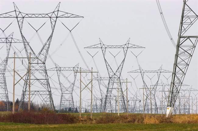 Hydro-Quebec power lines