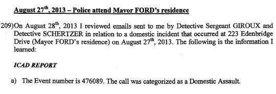 Mayor Rob Ford’s staff saw him drunk, doing drugs and with suspected prostitutes: police documents - image