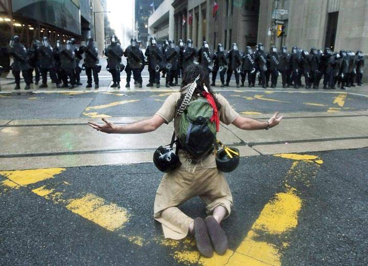 The United States reportedly conducted widespread surveillance while world leaders were gathered in Toronto for the G20 summit in 2010 and that Canada knew about it.