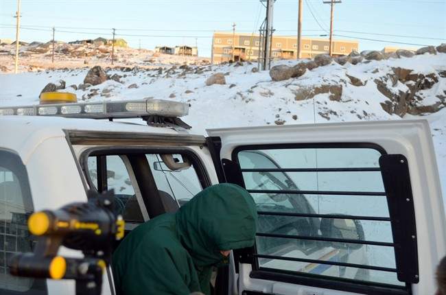 Eric Dejaeger heads into court in Iqaluit, Nunavut on Monday Nov. 18, 2013. Joannes Rivoire was posted to Igloolik – the same community where Dejaeger would later serve.