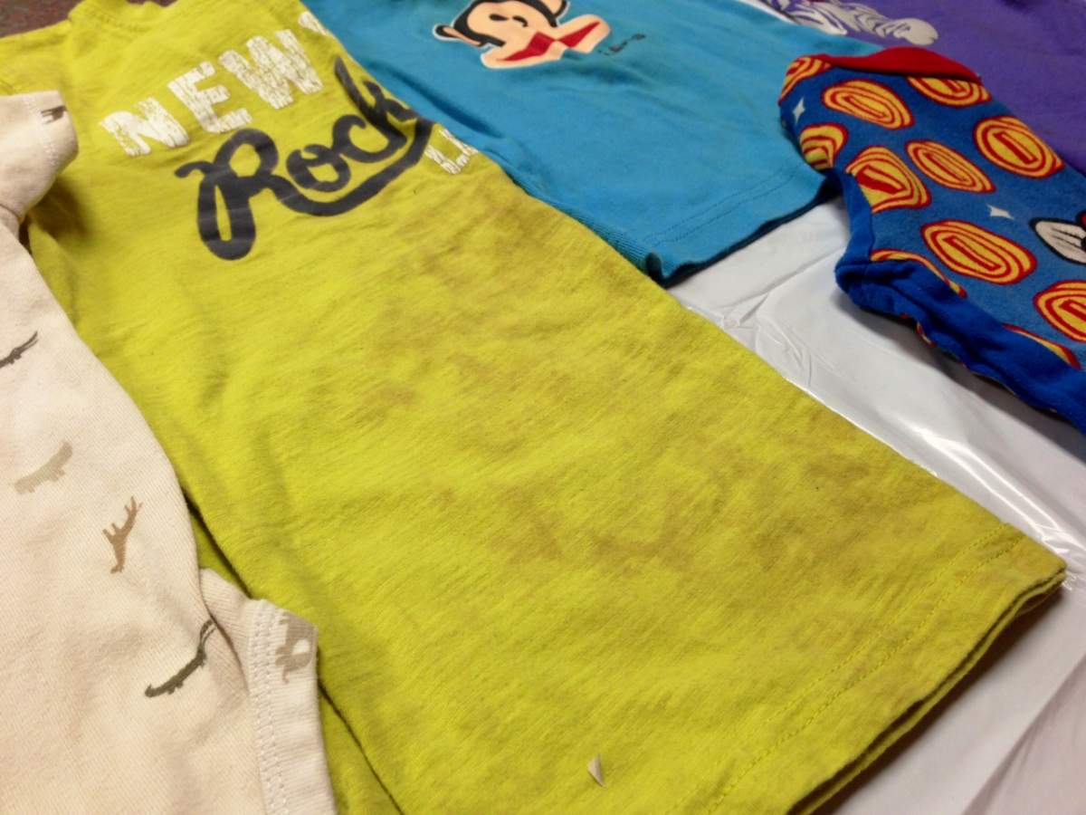 Chelsea Hendrickson's clothes were ruined after they were washed in brown water.