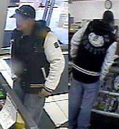 Surveillance photos of poppy theft suspect; Supplied by the Edmonton Police Service