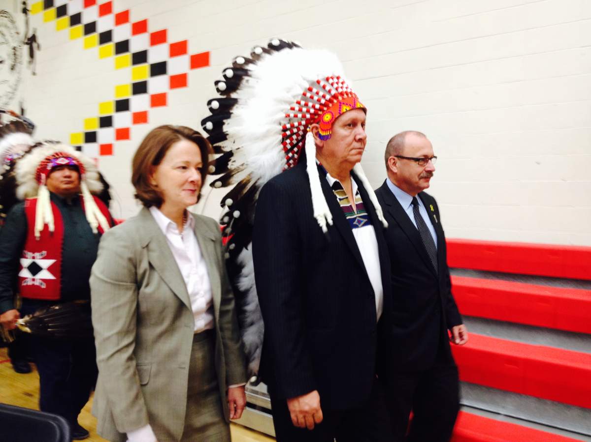 Tsuut’ina Nation chief charged with historic sexual assaults in Edmonton - image