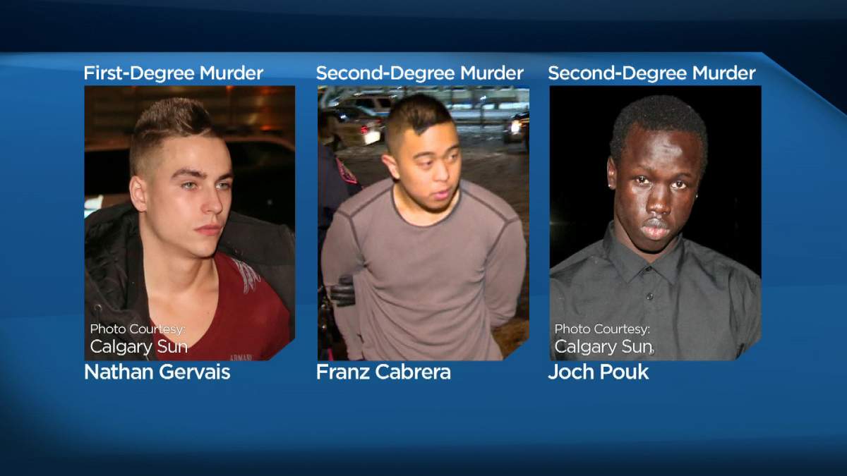 Three of the people who have been charged in connection with the death of Lukas Strasser-Hird.