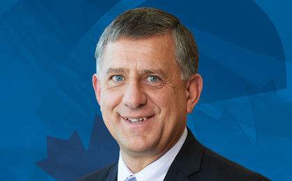 Conservative candidate Ted Falk has won the federal byelection in the Manitoba riding of Provencher, easily defeating Liberal rival Terry Hayward.