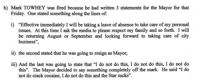 Mayor Rob Ford’s staff saw him drunk, doing drugs and with suspected prostitutes: police documents - image