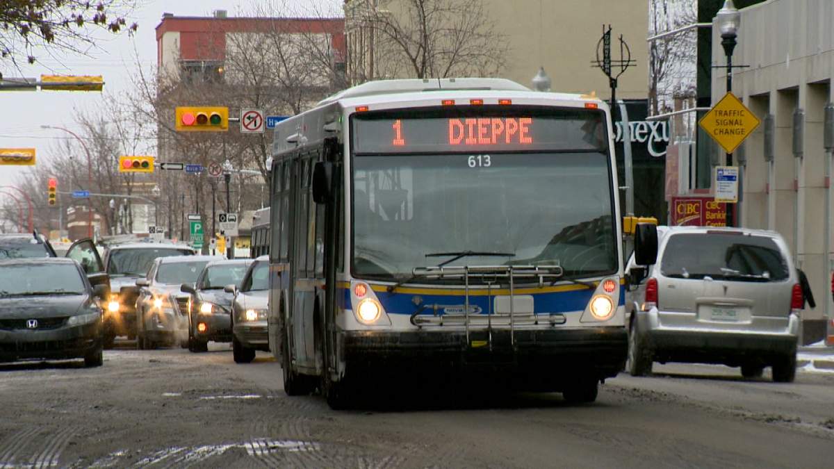 A Regina Transit Bus .