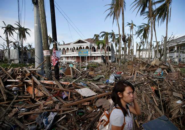Typhoon Haiyan, one of the most powerful typhoons ever recorded, slammed into central Philippine provinces Nov.8, leaving a wide swath of destruction and thousands of people dead.