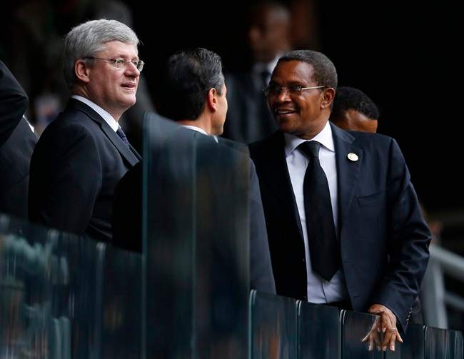 Canadian political giants witness history as South Africa remembers Mandela - image