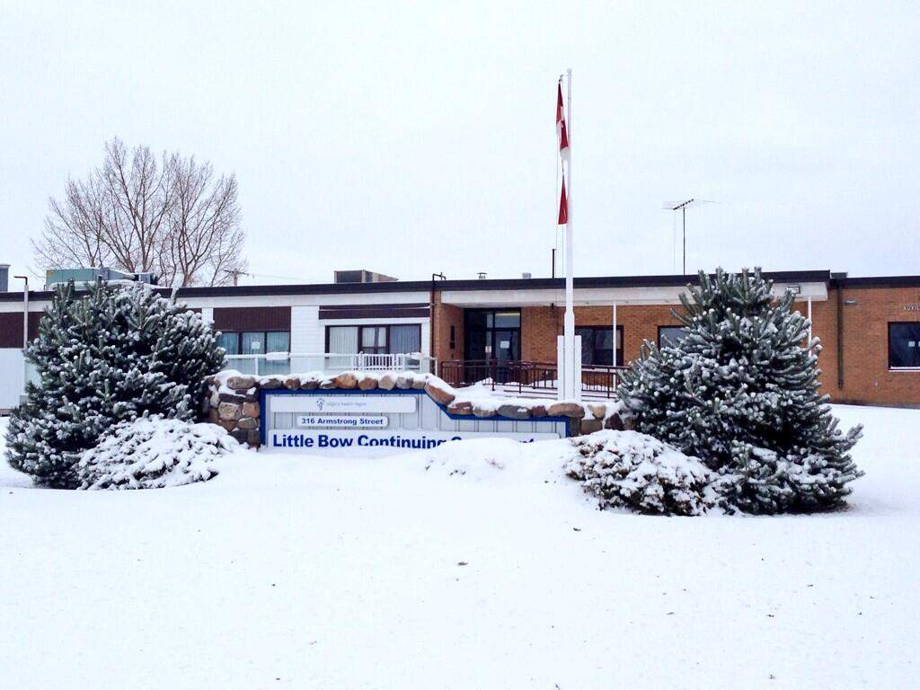 The former Little Bow Continuing Care Facility in Carmangay .
