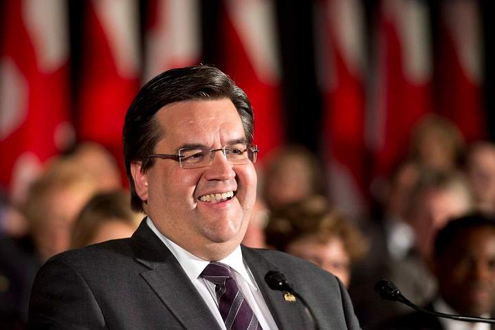 Denis Coderre smiles after being sworn in as mayor of Montreal Thursday, November 14, 2013 in Montreal.